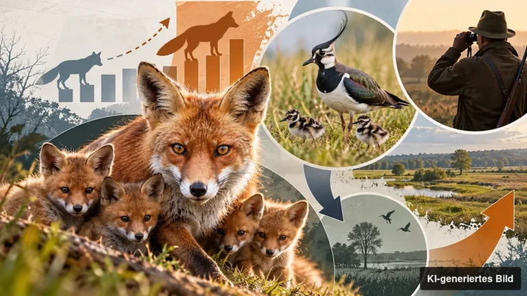 Fuchs Jagd Praedatoren Management Studien
