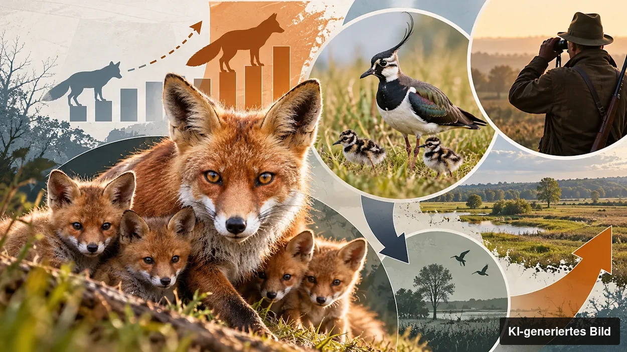 Fuchs Jagd Praedatoren Management Studien
