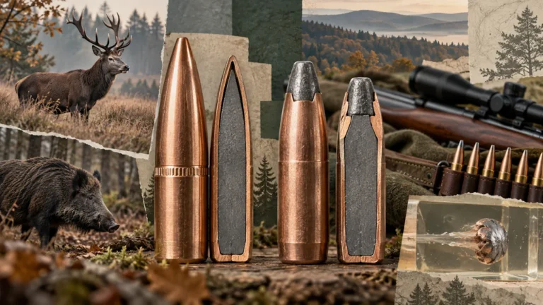 Teilmantel Vollmantel Geschoss Jagd WMES